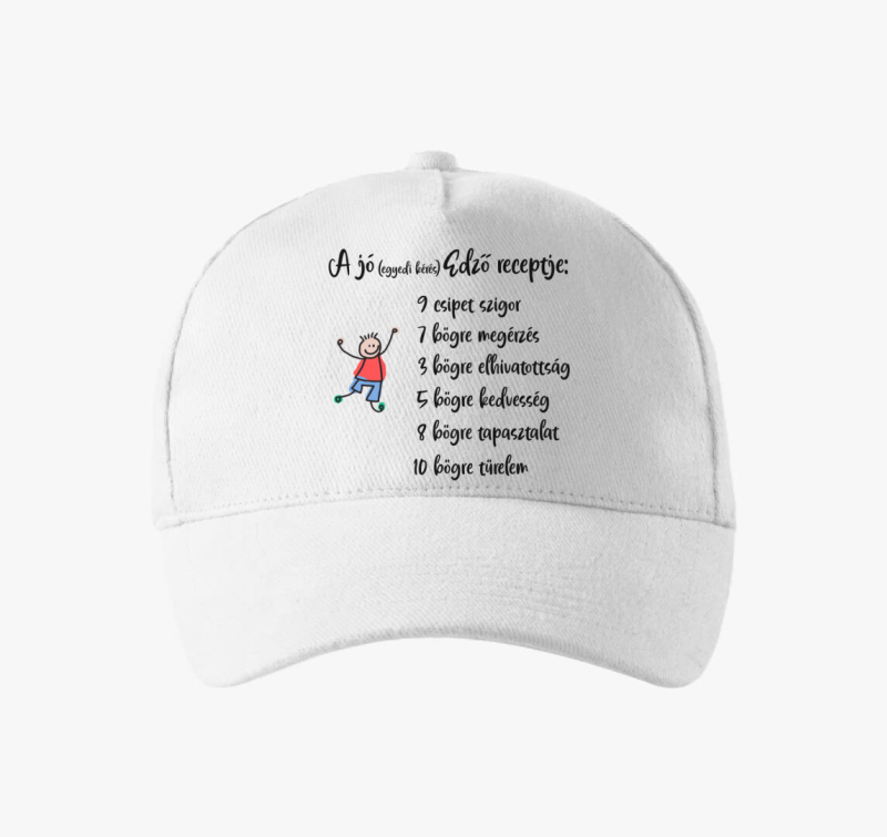 Fiús edző baseball sapka