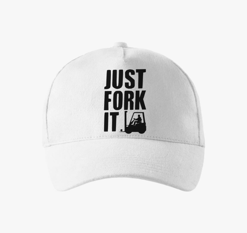 JUST FORK IT - Targoncás baseball sapka