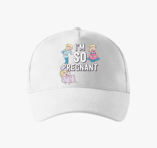 Terhes vagyok baseball sapka