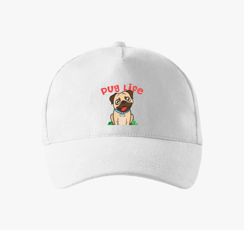 Cuki mopszos baseball sapka