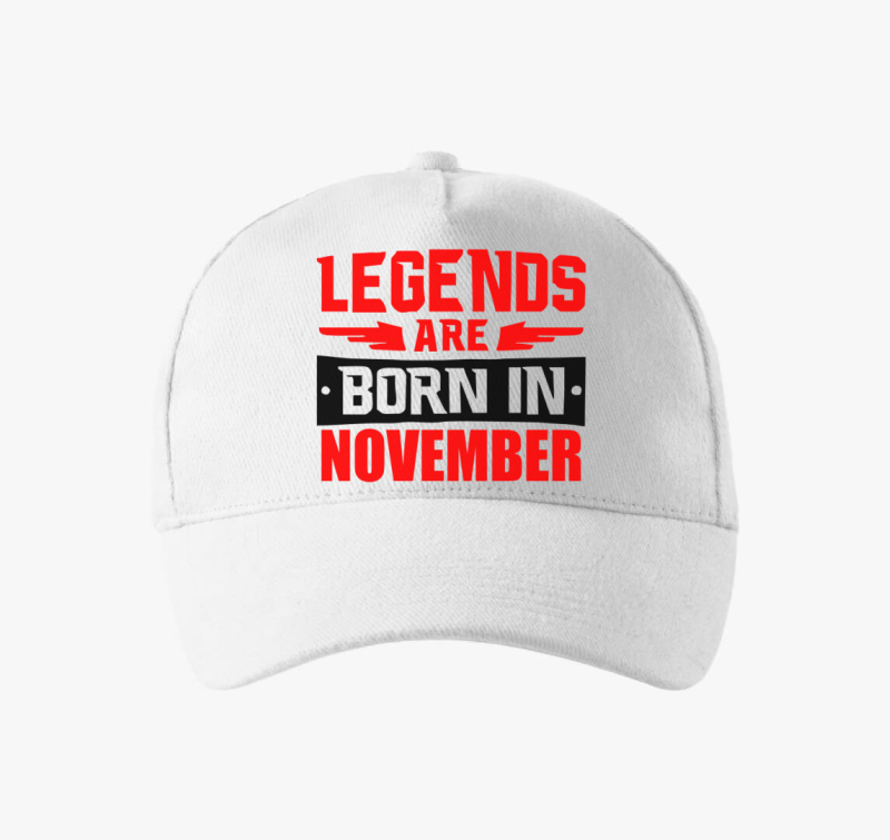 Legendák (választható hónap) születnek baseball sapka