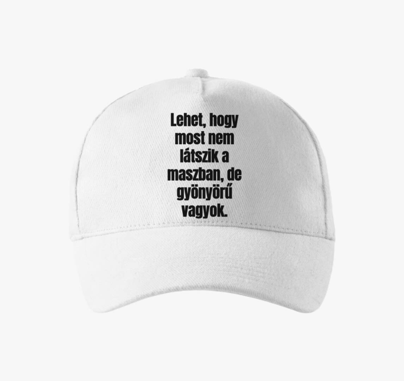 Kredit kapitány maszkos baseball sapka női