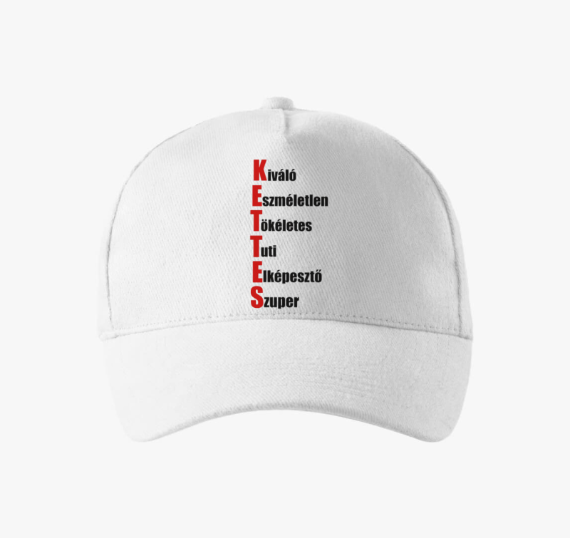 Kredit kapitány kettes baseball sapkaja