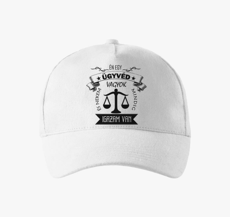 Ügyvéd baseball sapka - Mindig igazam van! :)