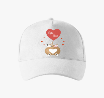 Corgis Valentin napi baseball sapka hölgyeknek-egyedi névvel