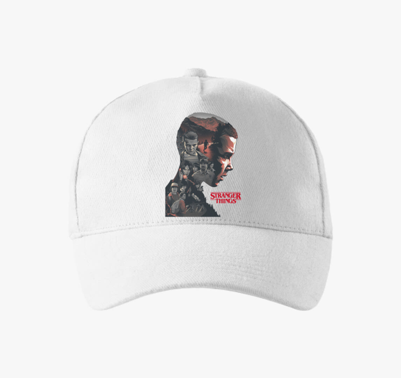 Stranger Things karakterek art baseball sapka