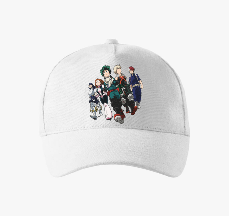 My Hero Academia karakterek baseball sapka