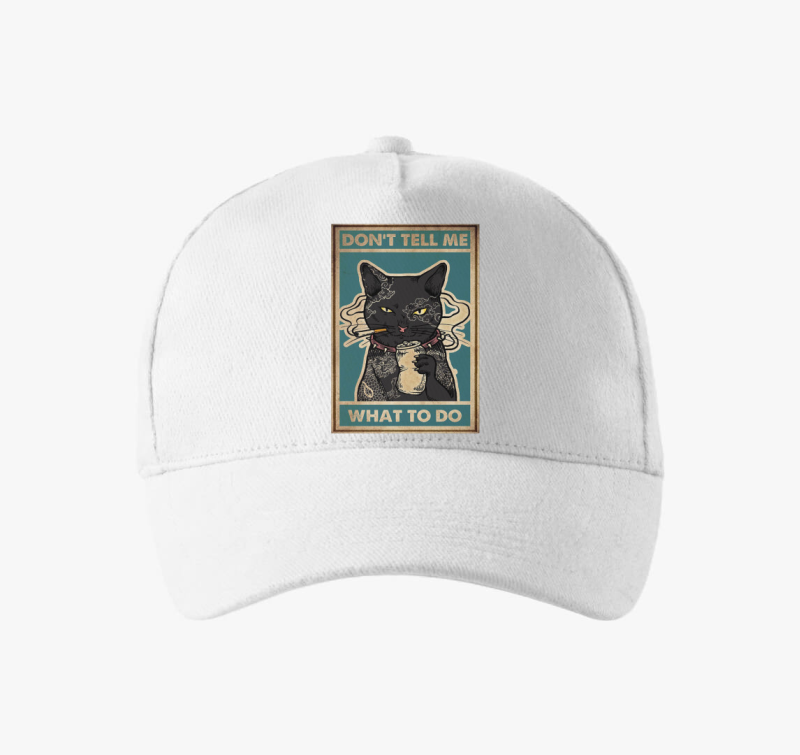 Ne mondd meg nekem... macskás baseball sapka