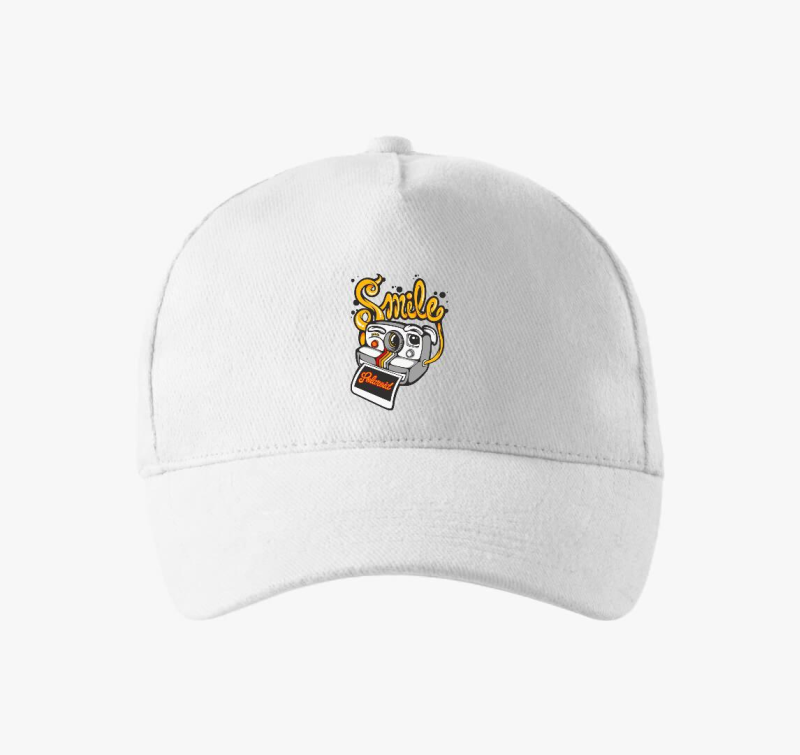 Polaroid fényképezőgép baseball sapka