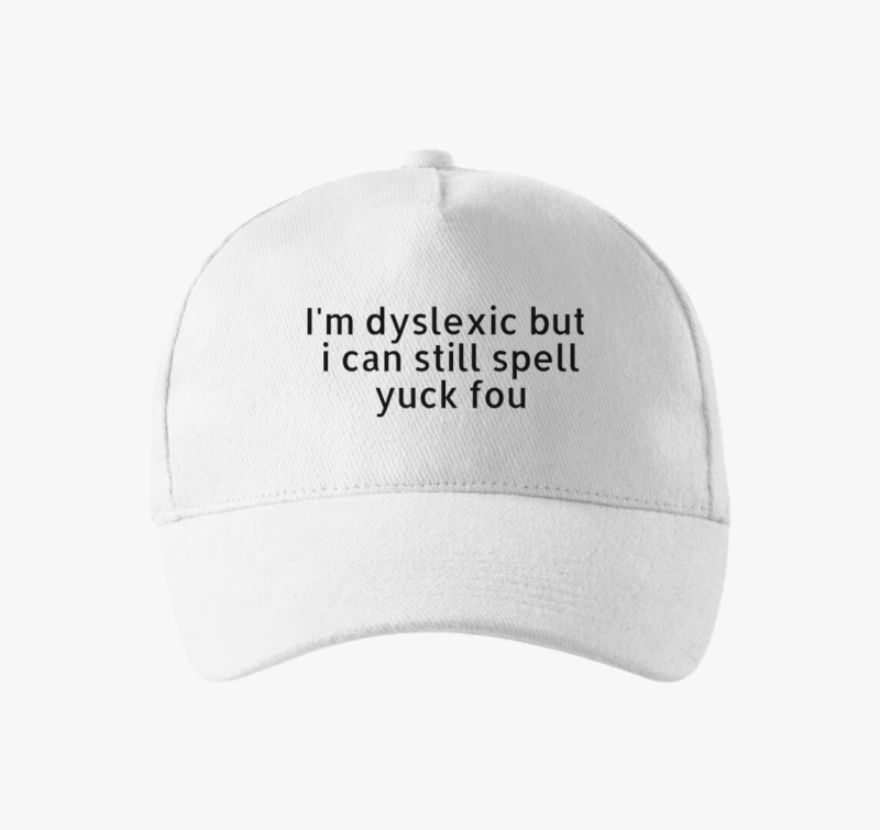 Tudok még betűzni baseball sapka