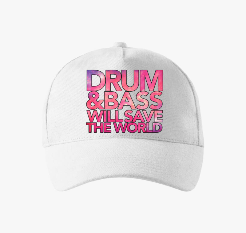 Drum and Bass will save the world baseball sapka
