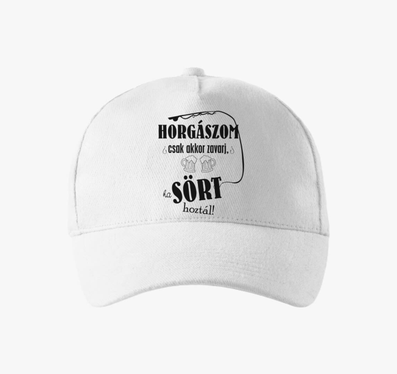 Horgászos Sörös baseball sapka