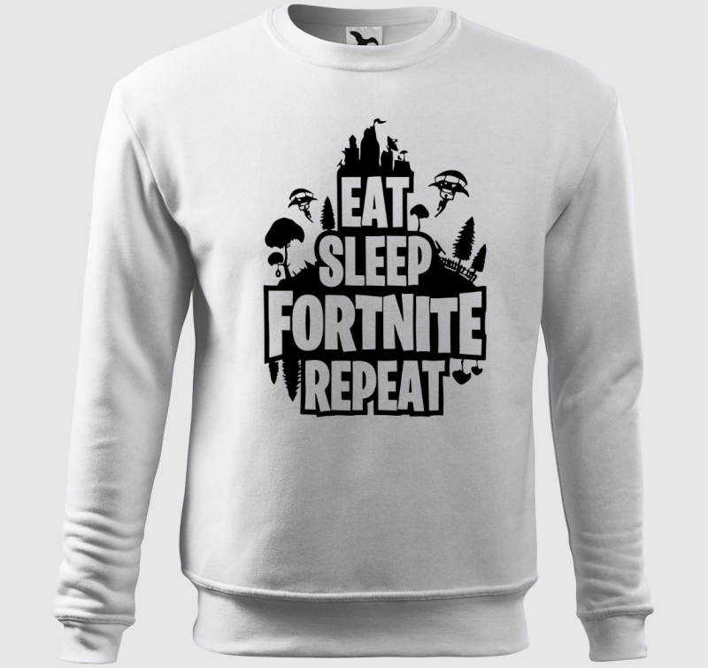 Eat sleep fornite repeat belebújós pulóver