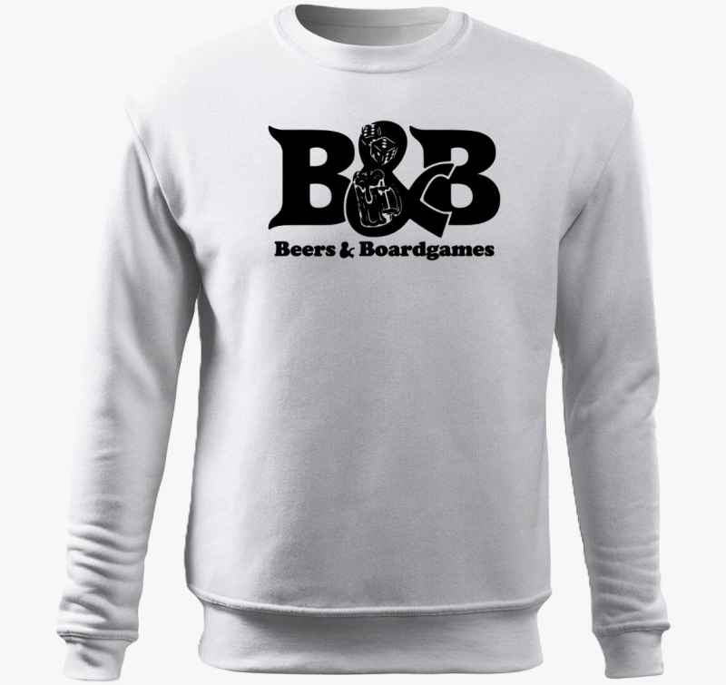 Beers and boardgames belebújós pulóver