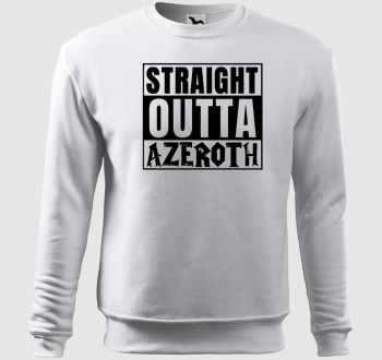 WOW Straight outta azeroth belebújós pulóver