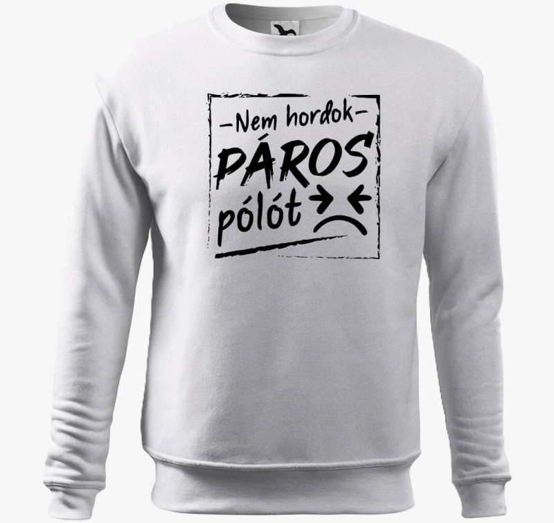 Páros nem hordok páros belebújós pulóvert belebújós pulóver