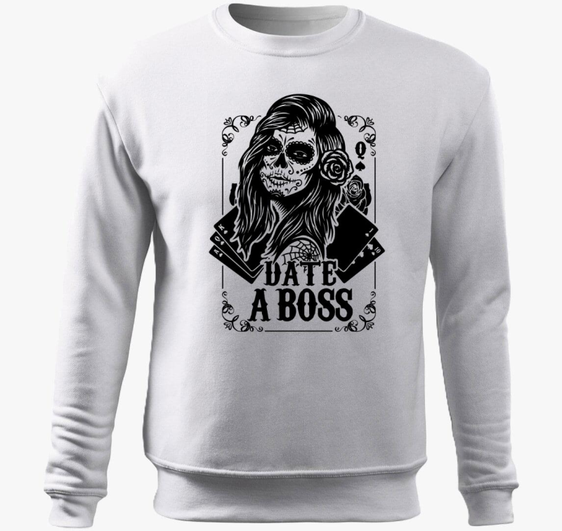 Date a boss belebújós pulóver