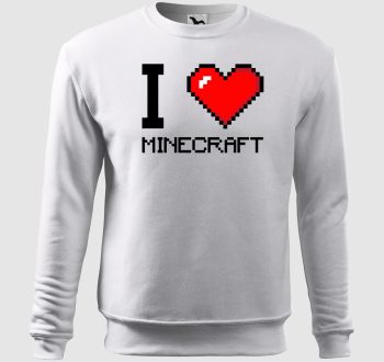 I love minecraft belebújós pulóver