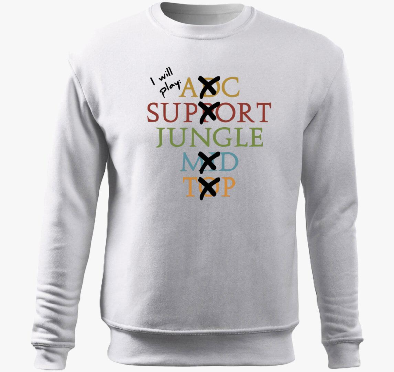 I will play jungle belebújós pulóver