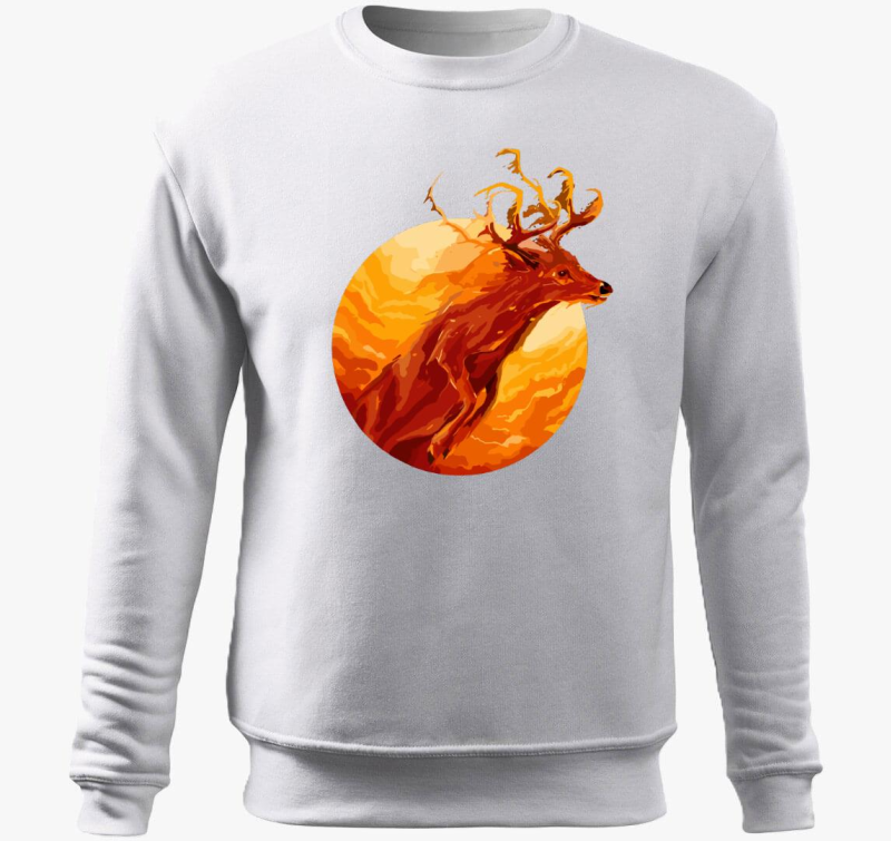 Szarvas Art belebújós pulóver