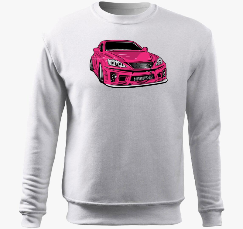 Csajos pink verda belebújós pulóver