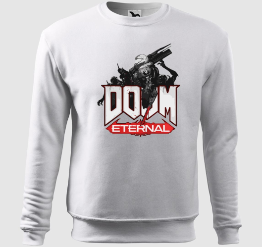 Doom Eternal belebújós pulóver...