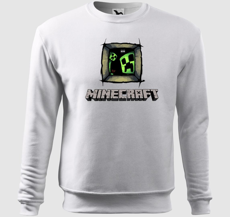 Minecraft window zombie belebújós pulóver