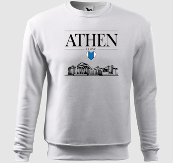 I love Athen belebújós pulóver