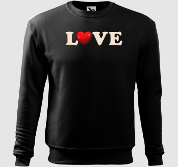 Love feliratos 3 belebújós pulóver