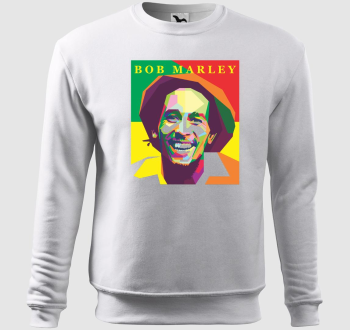 Bob Marley színes portré belebújós pulóver