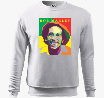 Bob Marley színes portré belebújós pulóver