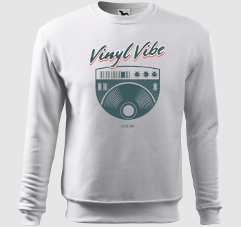 Vinyl Vibe a zene örök belebújós pulóver