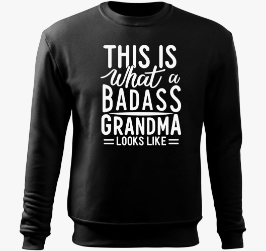 Badass Grandma look belebújós ...