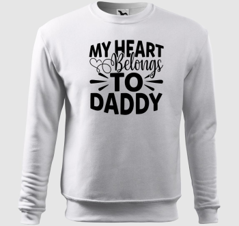 Heart Daddy belebújós pulóver