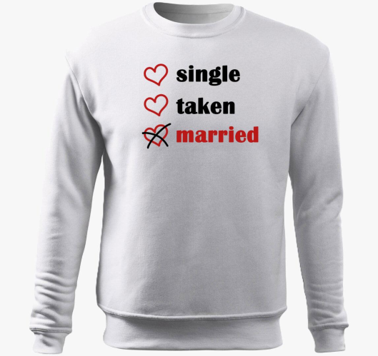 Single Taken Married belebújós...