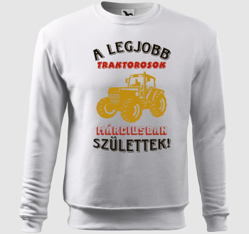 Legjobb traktoros március belebújós pulóver