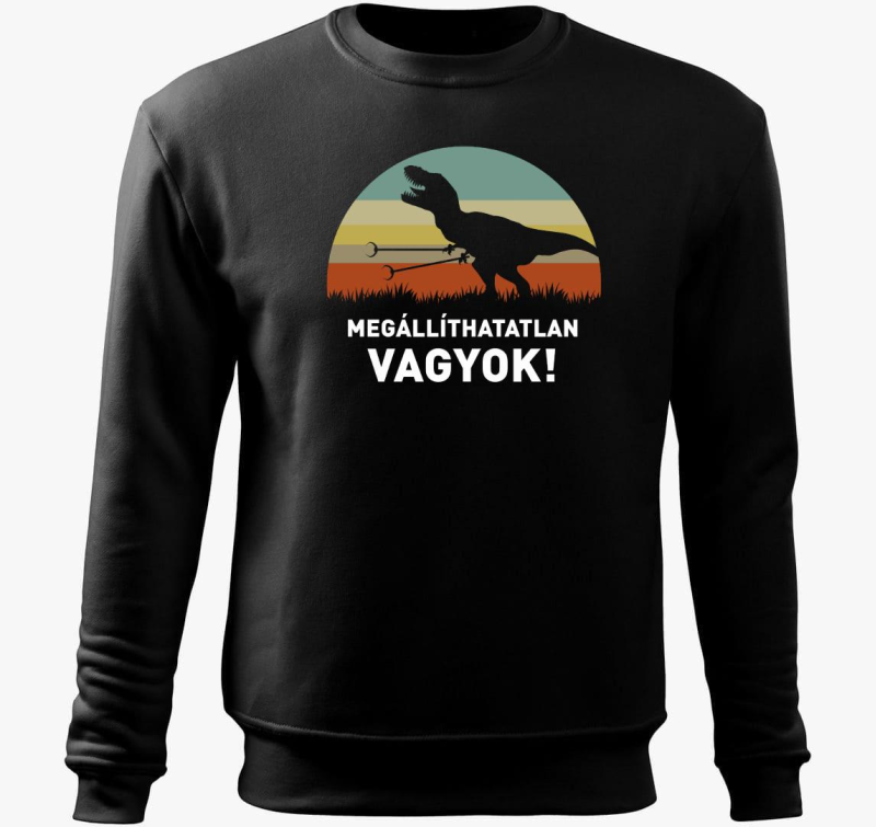 T-rex a megállíthatalan vicces belebújós pulóver