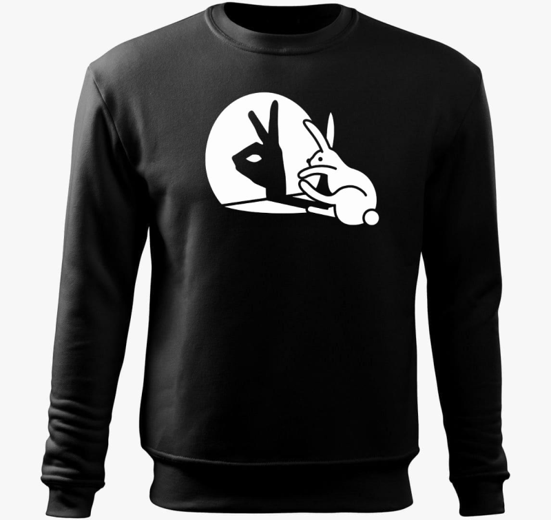 Nyúl vicces belebújós pulóver