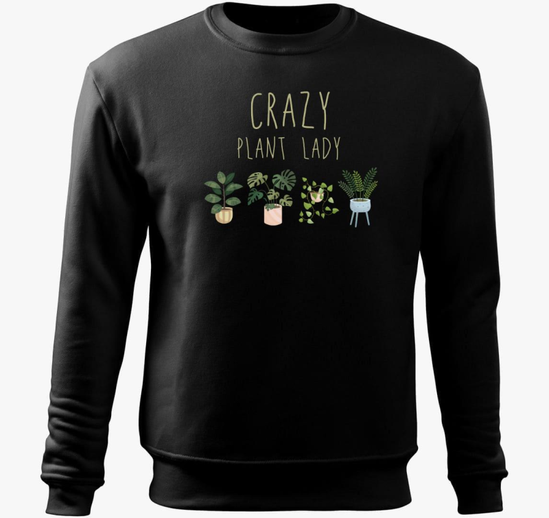 Nővényes belebújós pulóver