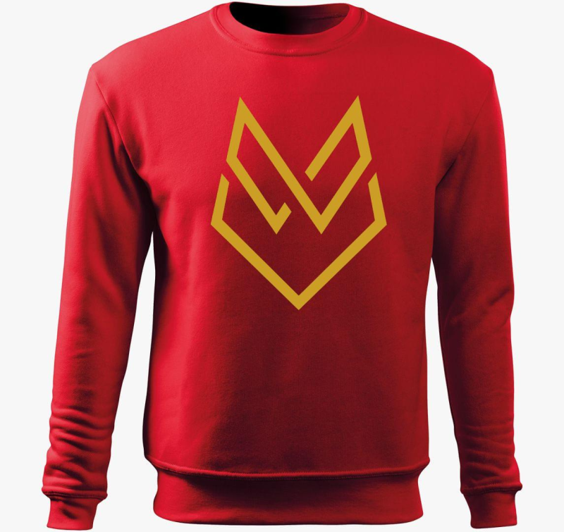 Farkas fej absztrakt divat belebújós pulóver