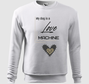 My dog is love machine2 belebújós pulóver