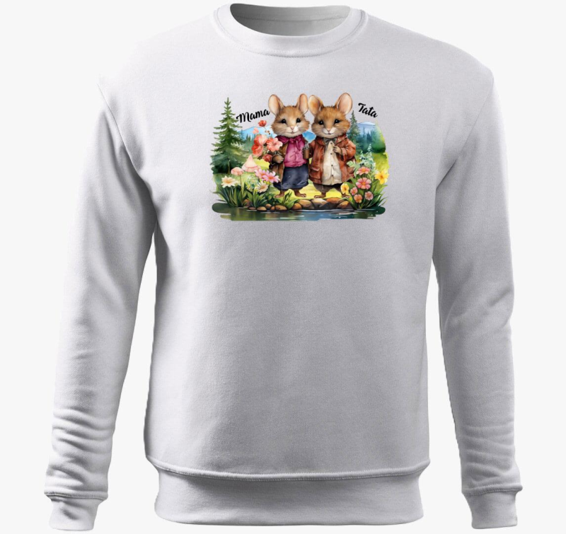 Szerelmes Egérkék belebújós pulóver