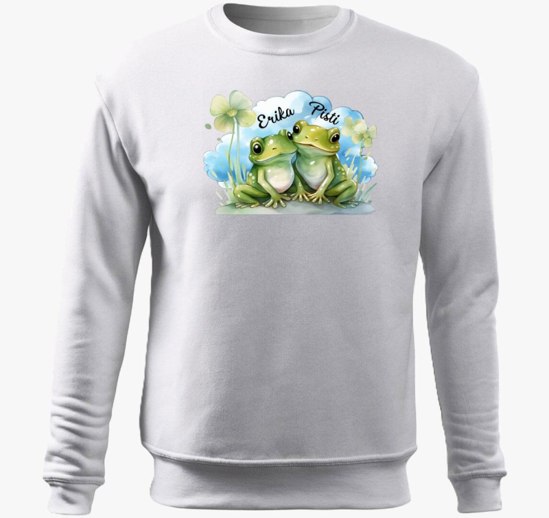 Összebújós szerelmes Békák belebújós pulóver