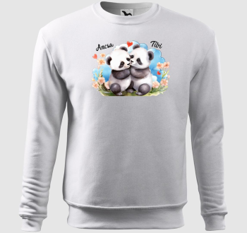 Összebújós szerelmes Panda belebújós pulóver