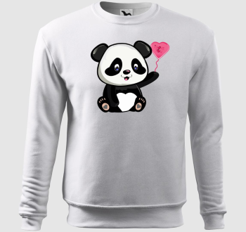 Panda sok szívvel belebújós pulóver