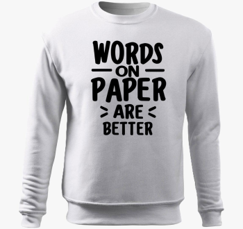 Paper better belebúj...