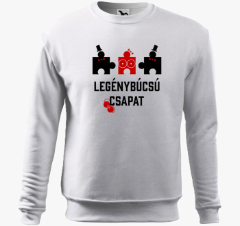 Legénybúcsú csapat legénybúcsúra puzzle belebújós pulóver