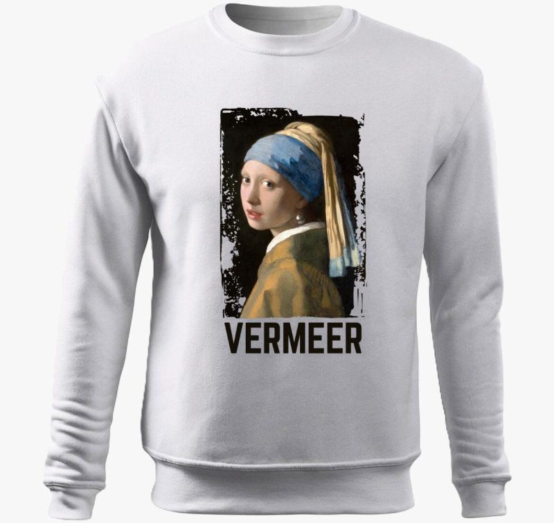 Vermeer Lány gyöngy fülbevalóval belebújós pulóver