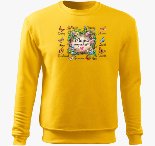 Mama virágoskertje sok kis lep...