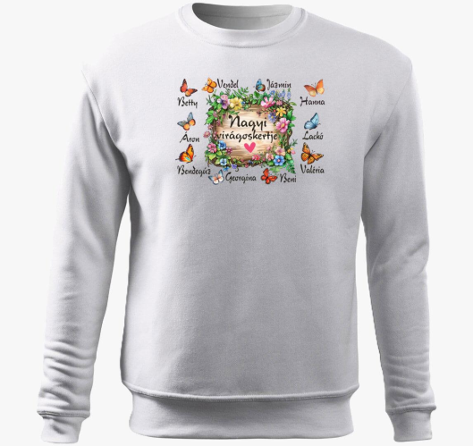 Nagyi virágoskertje sok kis le...